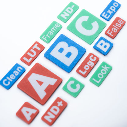 Camera Tags und User Button Labels