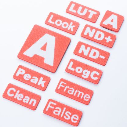 Camera Tags und User Button Labels