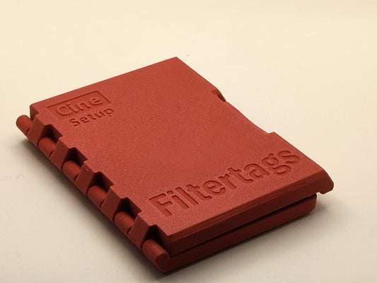 Filtertag Case rot geschlossen